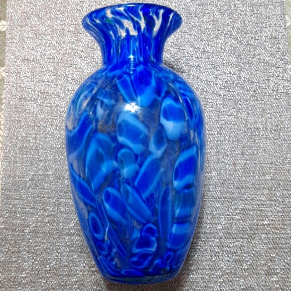 Other - Vintage Blue Milliflora Glass